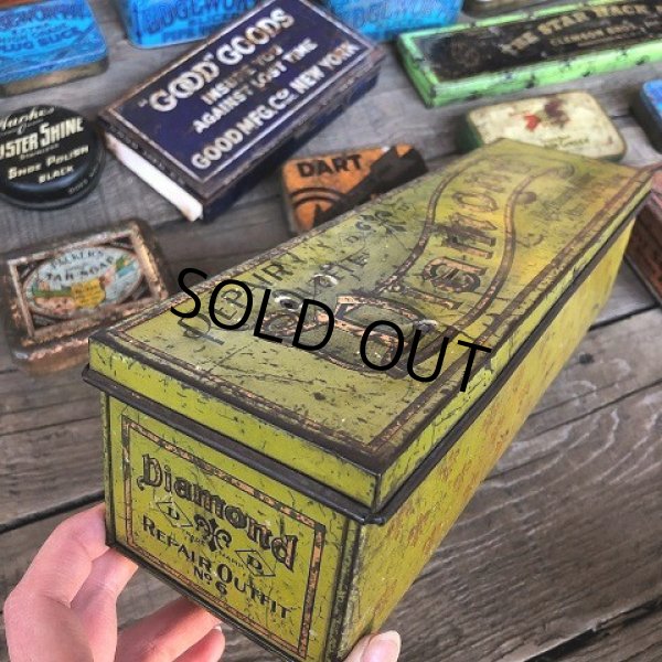 画像2: Vintage Can REPAIR OUTFIT No.6 Diamond (T984)  (2)