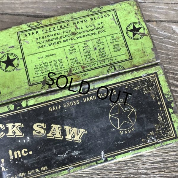 画像11: Vintage Can THE STAR HACK SAW (T983)  (11)