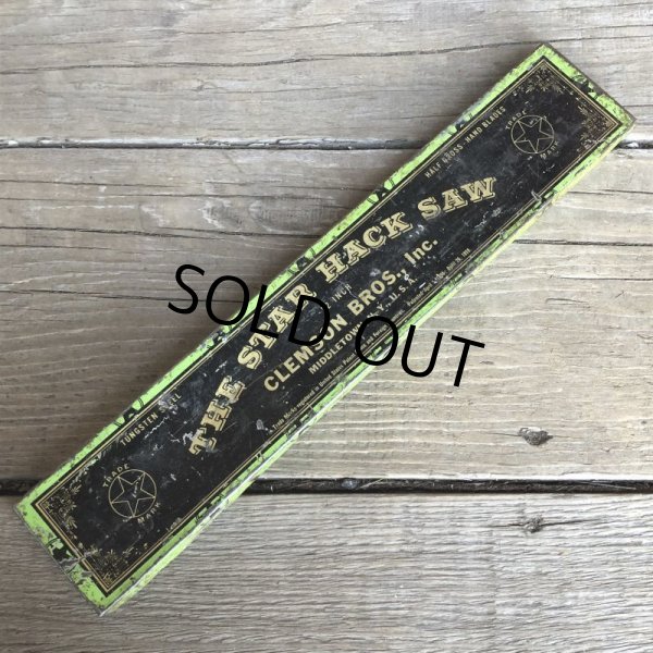 画像12: Vintage Can THE STAR HACK SAW (T983)  (12)