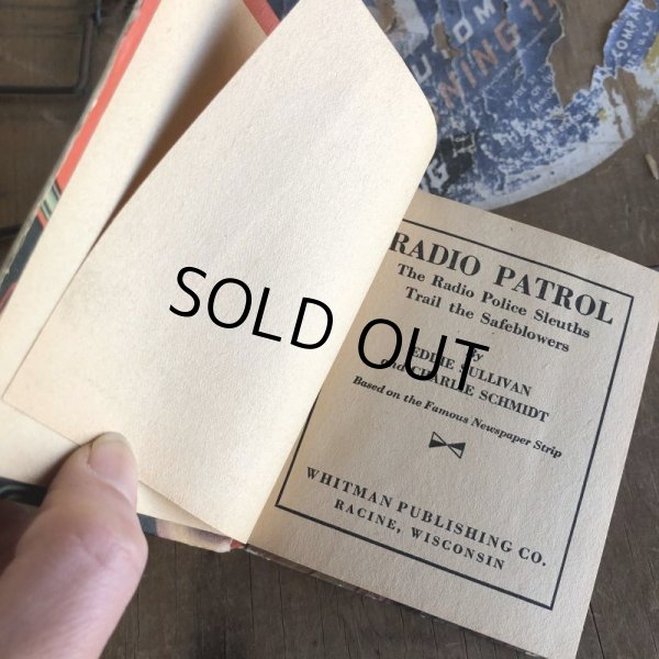 画像4: 30s Vintage Book Radio Patrol (B006)  (4)