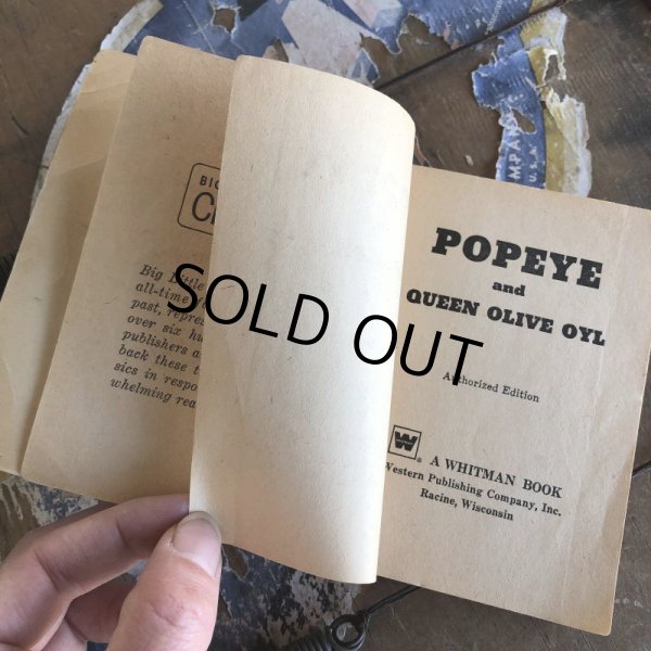画像4: 70s Vintage Book POPEYE and QUEEN OLIVE OIL (B017)  (4)