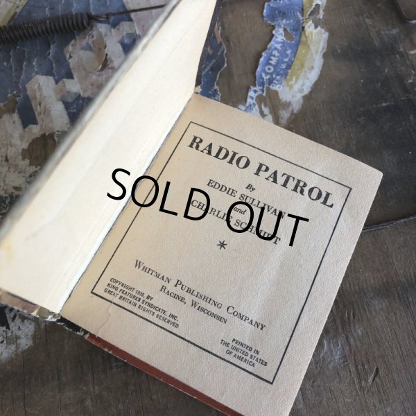 画像4: 30s Vintage Book Radio Patrol (B007)  (4)