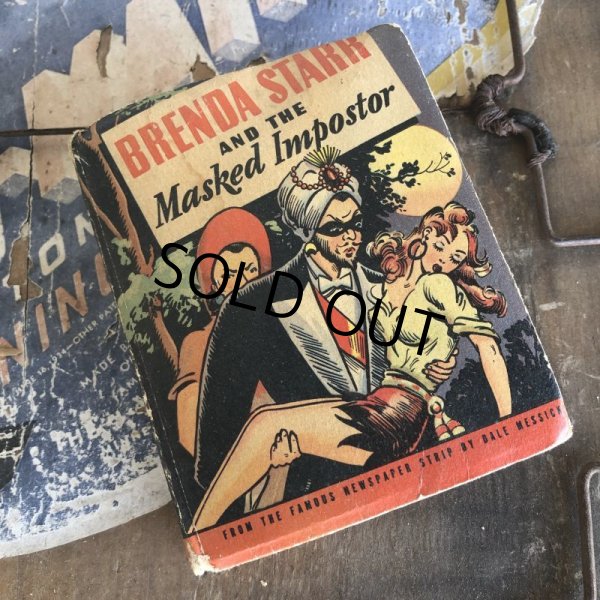 画像1: 40s Vintage Book BRENDA STARR and the Masked Impostor (B011)  (1)