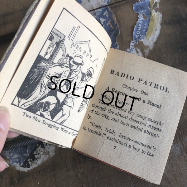 画像5: 30s Vintage Book Radio Patrol (B007)  (5)