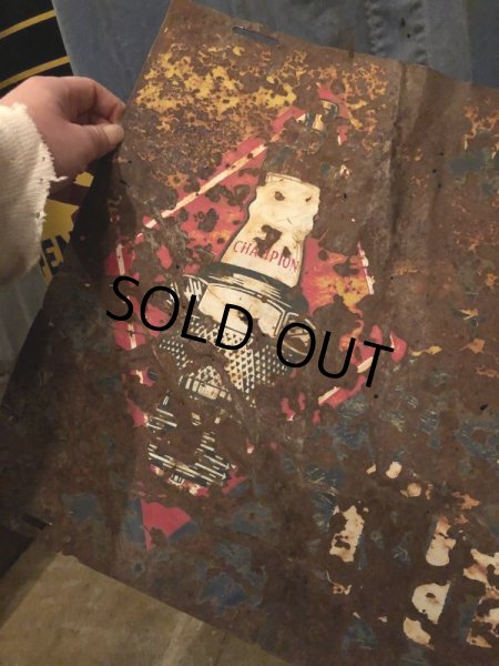 画像11: Vintage Champion Spark Plug Sign (B024)  (11)