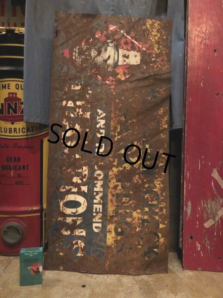 画像10: Vintage Champion Spark Plug Sign (B024)  (10)