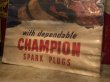 画像14: 40s Vintage Champion Spark Plugs Advertising Poster Sign (B025) (14)