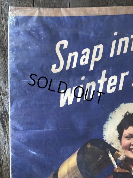 画像3: 40s Vintage Champion Spark Plugs Advertising Poster Sign (B025) (3)