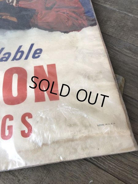 画像7: 40s Vintage Champion Spark Plugs Advertising Poster Sign (B025) (7)