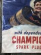 画像5: 40s Vintage Champion Spark Plugs Advertising Poster Sign (B025) (5)