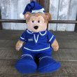 画像2: 00s Vintage Travelodge Sleepy Bear Plush Doll (B034) (2)