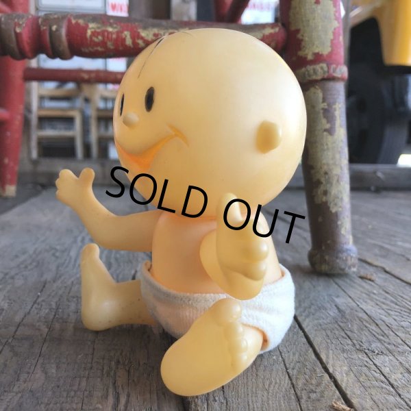 画像4: 80s Diaperne Baby vinyl doll (B035) (4)