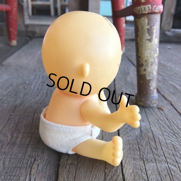 画像2: 80s Diaperne Baby vinyl doll (B035) (2)