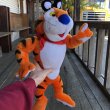 画像1: 00s Vintage Kelloggs Tony the Tiger Plush Doll 48cm (B032) (1)