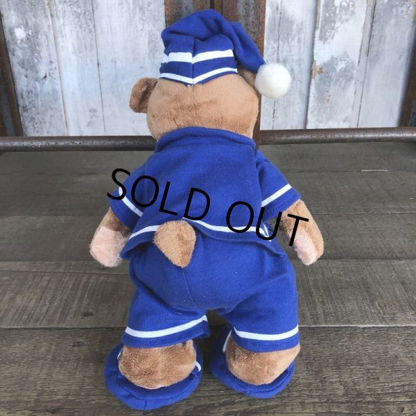 画像5: 00s Vintage Travelodge Sleepy Bear Plush Doll (B034) (5)