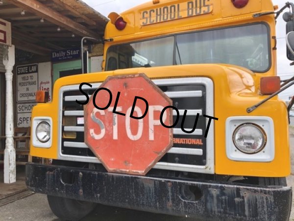 画像8: 1940s Vintage U.S.A Embossed Stop Road Sign (B039)  (8)