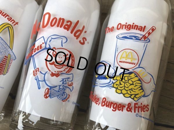 画像7: 90s Vintage Classic McDonalds Glass Complete set (B040) (7)