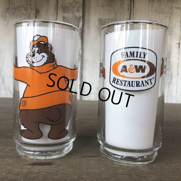 画像6: 70s Vintage A&W Great Root Bear Rooty Glass (B041) (6)