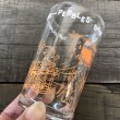 画像2: 60s Vintage The Flintstones Welch's Glass Orange (B045) (2)