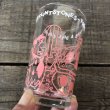 画像1: 60s Vintage The Flintstones Welch's Glass Pink (B044) (1)