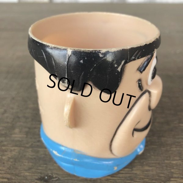 画像4: 60s Vintage The Flintstones Fred Face Cup (B047) (4)