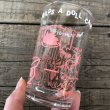 画像3: 60s Vintage The Flintstones Welch's Glass Pink (B044) (3)