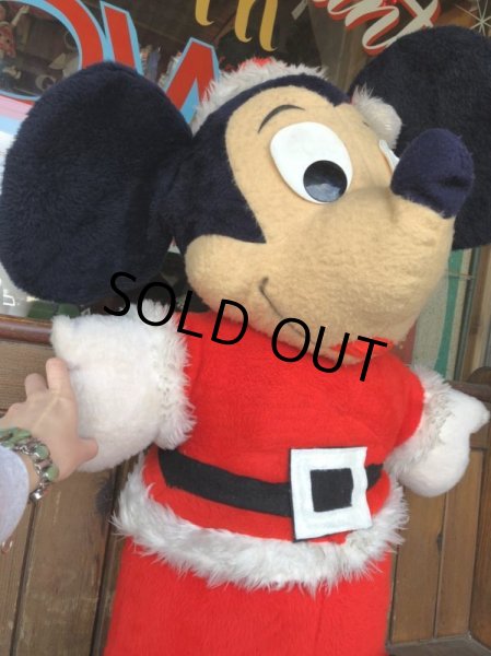 画像8: 70s Vintage PEPSI  Disney Mickey Mouse Santa Christmas Doll (B049) (8)