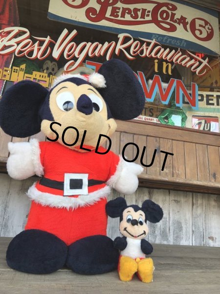 画像11: 70s Vintage PEPSI  Disney Mickey Mouse Santa Christmas Doll (B049) (11)