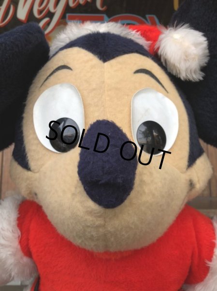 画像10: 70s Vintage PEPSI  Disney Mickey Mouse Santa Christmas Doll (B049) (10)