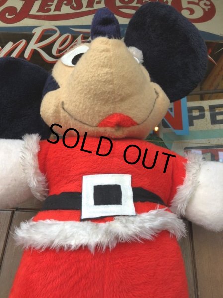 画像9: 70s Vintage PEPSI  Disney Mickey Mouse Santa Christmas Doll (B049) (9)