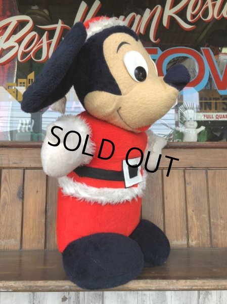 画像6: 70s Vintage PEPSI  Disney Mickey Mouse Santa Christmas Doll (B049) (6)