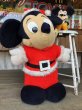 画像1: 70s Vintage PEPSI  Disney Mickey Mouse Santa Christmas Doll (B049) (1)