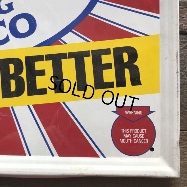 画像6: 80s Vintage Beech-Nut Chewing Tobacco Store Display Sign (B053) (6)