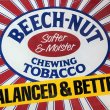 画像10: 80s Vintage Beech-Nut Chewing Tobacco Store Display Sign (B053) (10)