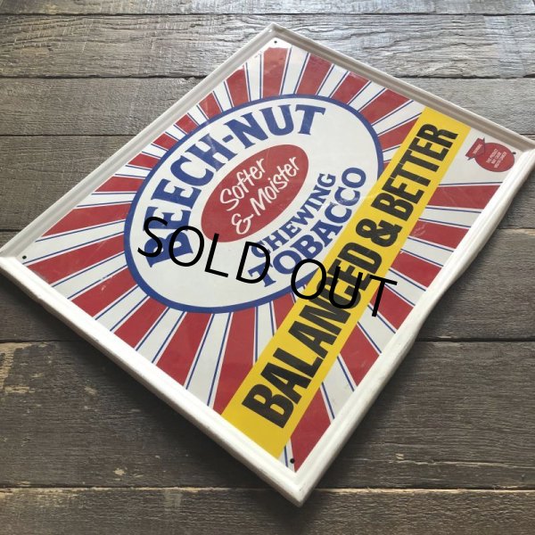 画像4: 80s Vintage Beech-Nut Chewing Tobacco Store Display Sign (B053) (4)