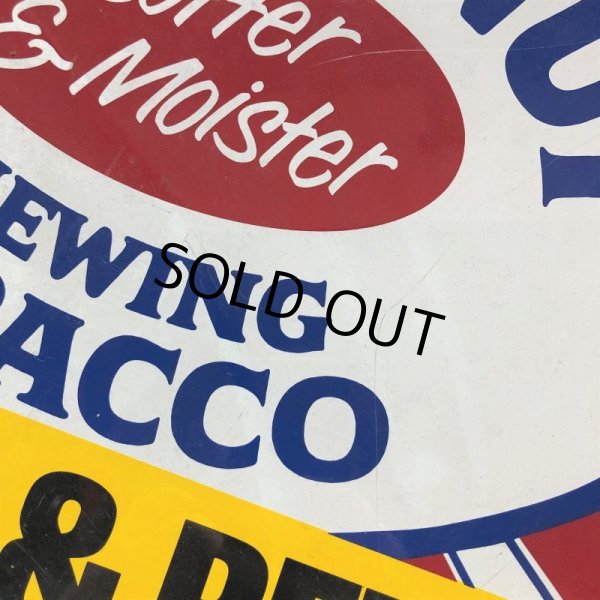 画像8: 80s Vintage Beech-Nut Chewing Tobacco Store Display Sign (B053) (8)