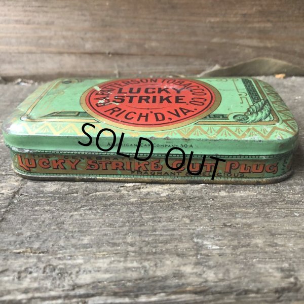 画像5: Vintage Lucky Strike Cigarette Tabacco Tin Can (B064) (5)