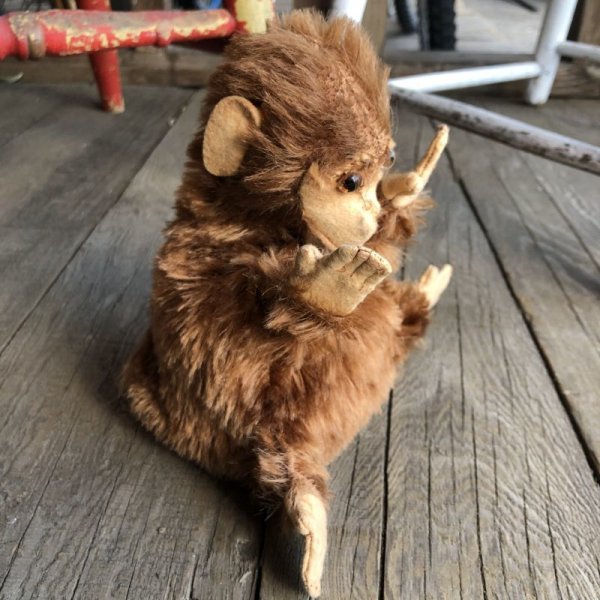 画像6: Antique Monkey Hand Puppet Doll (B057) (6)
