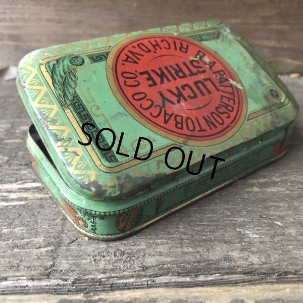 画像4: Vintage Lucky Strike Cigarette Tabacco Tin Can (B064) (4)