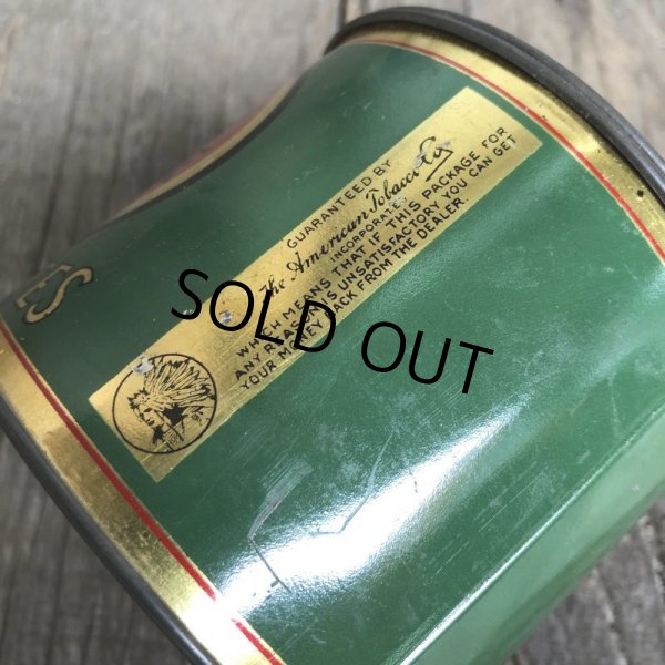 画像8: Vintage Lucky Strike Cigarette Tabacco Tin Can (B058) (8)