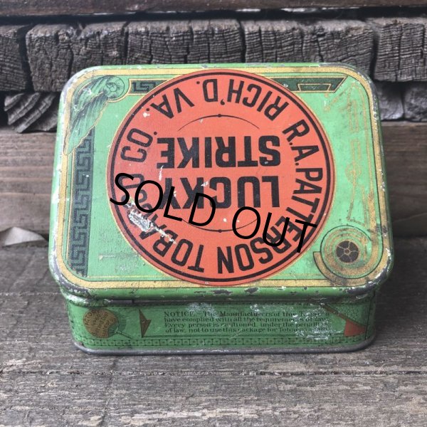 画像4: Vintage Lucky Strike Cigarette Tabacco Tin Can (B059) (4)