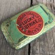 画像10: Vintage Lucky Strike Cigarette Tabacco Tin Can (B064) (10)