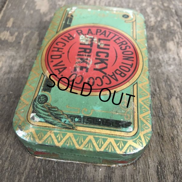 画像10: Vintage Lucky Strike Cigarette Tabacco Tin Can (B065) (10)