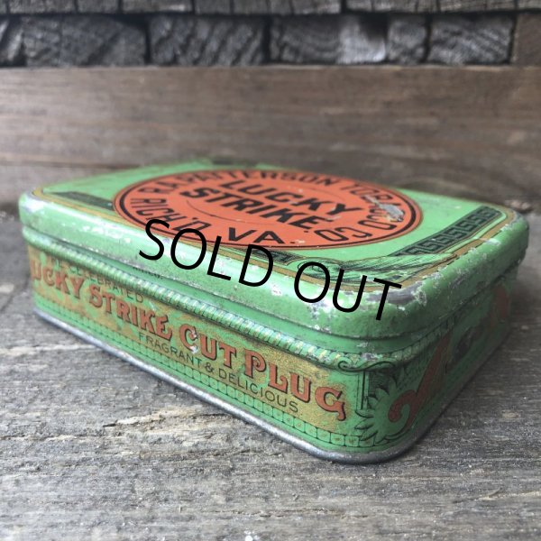 画像5: Vintage Lucky Strike Cigarette Tabacco Tin Can (B059) (5)