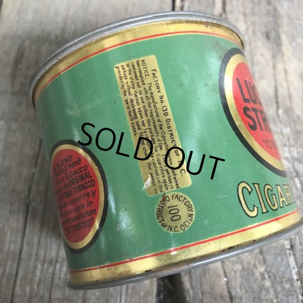 画像6: Vintage Lucky Strike Cigarette Tabacco Tin Can (B058) (6)