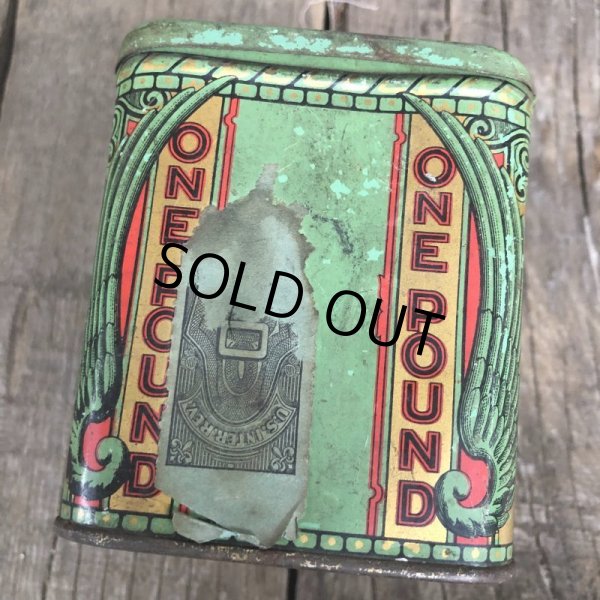 画像9: Vintage Lucky Strike Cigarette Tabacco Tin Can (B061) (9)