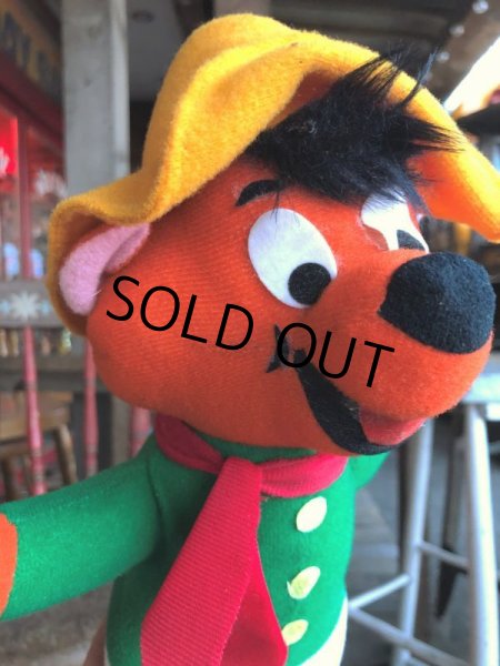 画像7: 70s Vintage MIGHTY STAR Plush Doll Speedy Gonzales (B087) (7)