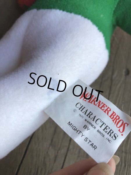 画像6: 70s Vintage MIGHTY STAR Plush Doll Speedy Gonzales (B087) (6)