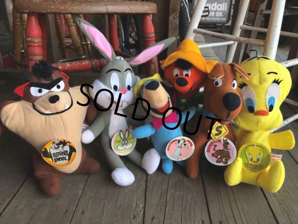 画像9: 80s Vintage MIGHTY STAR Plush Doll HUCKLEBERRY HOUND (B085) (9)