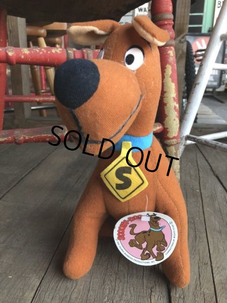 画像2: 80s Vintage MIGHTY STAR Plush Doll SCOOBY-DOO (B086) (2)